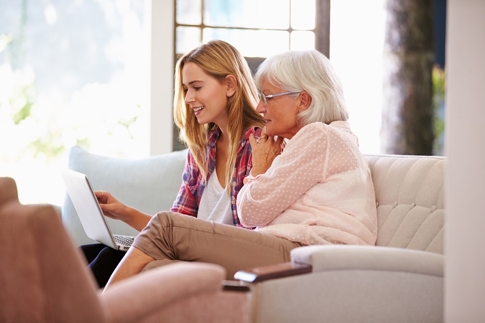 Grandmother and adult grandaughter considering how to invest based on age