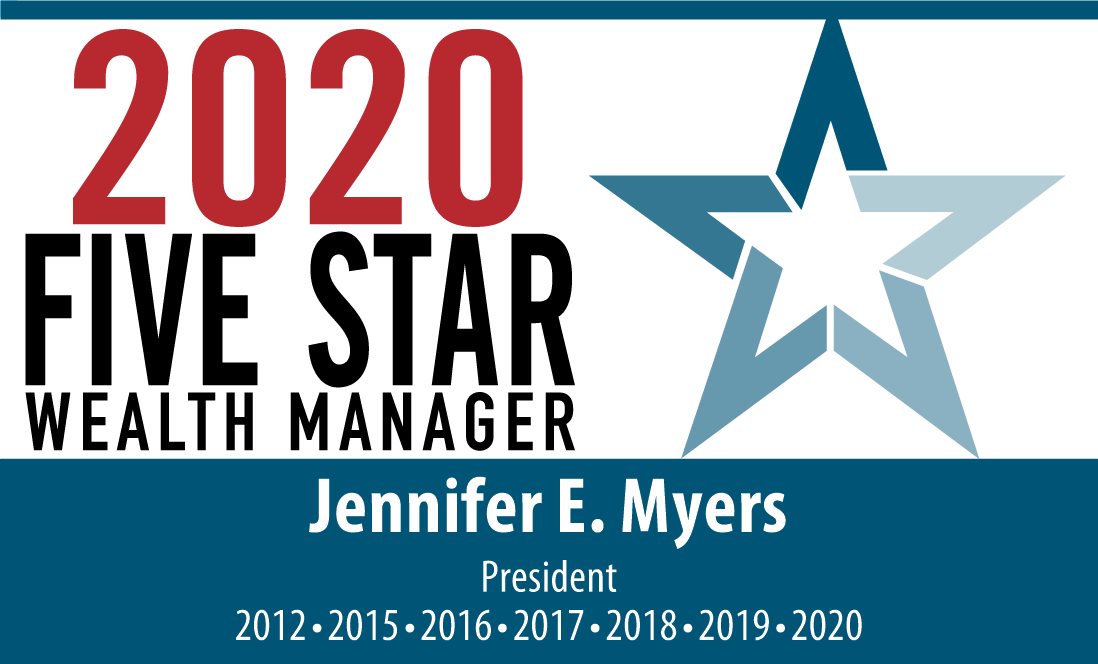 Jennifer Myers Recognized As A Five Star Wealth Manager 2020