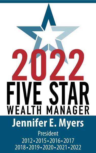 Jennifer Myers Recognized as a Five Star Wealth Manager 2022