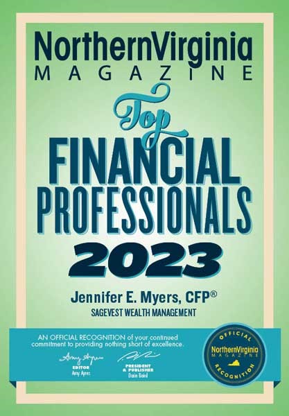 Northern Virginia Magazine Top Financial Professionals Award 2023