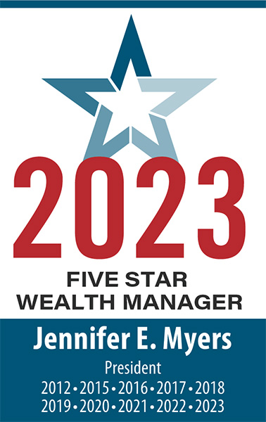 Jennifer Myers Recognized as a Five Star Wealth Manager 2023
